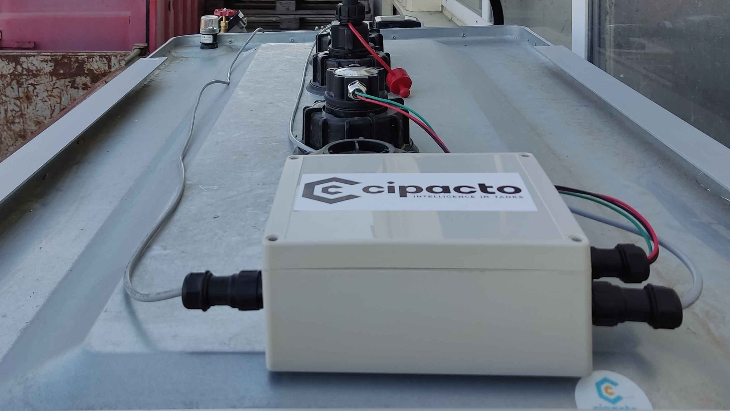 Remote Tank Monitoring AI Cipacto Sender Receiver Unit SRU Sensors